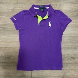 Vintage Purple Ralph Lauren Polo Shirt